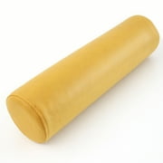 Roll Pillow,Tube Microbead Bolster Pillow with Stay,Cylindrical Pillow Comfortable Roll Pillow Microbead Jelly Bean Bed Pillow Tube Pillow Cushion for Head, Neck, Back Support