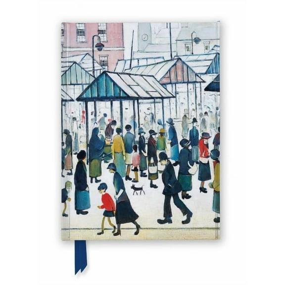 Flame Tree Notebooks L.S. Lowry: Market Scene (Foiled Journal), (Hardcover)