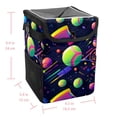 thumbnail image 5 of Tennis Foldable Car Garbage Can with Lid, Leak-proof, Hanging Storage Bag - Trash Can for Car, Car Trash Bin, Car Trash Can, 5 of 6