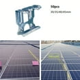 thumbnail image 5 of Kairuite Pack of 50 Solar Panel Frame WaterDrain Clips Aluminum Deflector Fully Automatic, 5 of 8