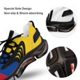 thumbnail image 7 of Flag of Colombia Walking Shoes for Men Woman Lightweight Tennis Fashion Elastic Sports Shoes Cushion Basketball Shoes, 7 of 7