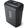 thumbnail image 2 of High-Security 6-Sheet Micro-Cut Paper Credit Card Shredder with 3.5-Gallon Wastebasket, 4-Minute Continuous Running Time, Security Level P-4, 2 of 6
