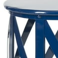 thumbnail image 5 of SAFAVIEH Bertram Contemporary Solid Metal Stool, Navy, 5 of 5