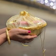 thumbnail image 5 of LOVENSPIRE Handmade Decorated Gift Basket With Readymade Net Packing For Indian Wedding Baby Shower Engagement Diwali Housewarming Return Gifts - Baskets For Storage (10 Inches, Pack Of 5), 5 of 9