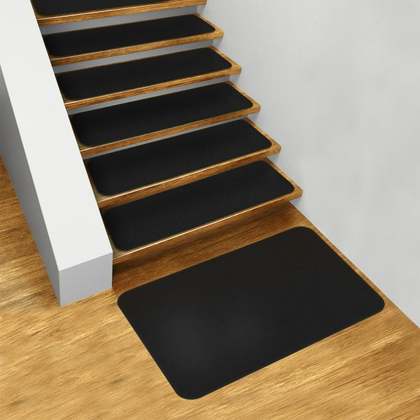 Set of 15 SkidResistant Carpet Stair Treads and Matching Landing Rug
