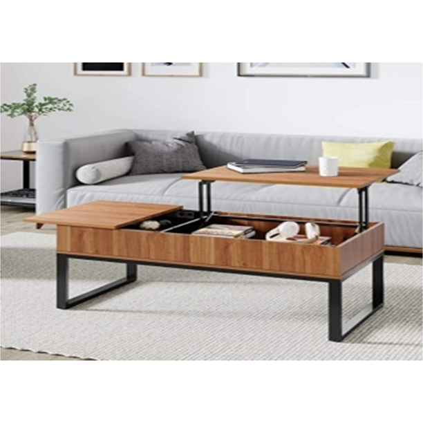 LAUSATEK Lift Top Coffee Table with Hidden Compartment, Cocktail Table