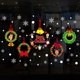 thumbnail image 1 of Pegatina de Feliz Navidad para ventana, calcomanía de Papá Noel, copo de nieve, alce, decoración de pared para el hogar, regalo de Año cercano, 2024, 1 of 4