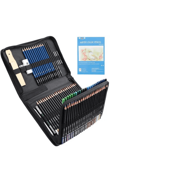Set de 96 lapices de dibujo profesional Malubero Malu786