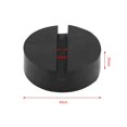 thumbnail image 2 of Peahefy Car Jack Pads, Jack Pad Adapter,Car Universal Slotted Frame Rail Floor Jack Pads Jacking Rubber Pad Adapter Black, 2 of 4