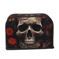 thumbnail image 2 of Fotbe Vintage Butterfly Flower Skull for Two Slice Toaster Cover, Fingerprint Protector, Super Soft Appliance Cover And Dust Cover,Bread Dust Cover & Fingerprint Protection, 2 of 7