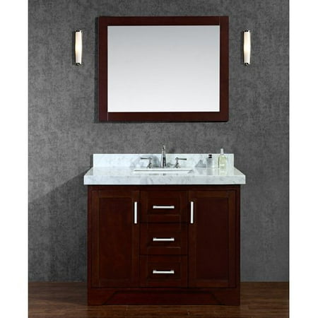 SeaCliff by Ariel SC-ASH-42-TWA Ashbury 42 in. Single Bathroom Vanity Set