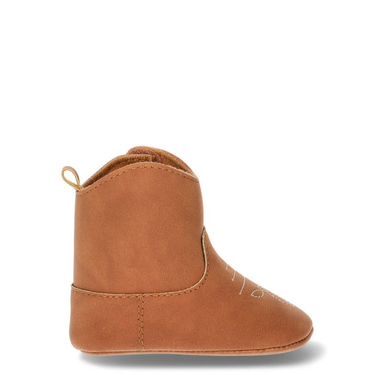 Carter s Child of Mine Baby Girls or Boys Western Boots 0 6 Months Walmart
