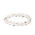 thumbnail image 1 of Pulsera de cuarzo transparente natural con perlas redondas de 12 mm, 1 of 2