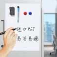thumbnail image 4 of CAROOTU Erase Drawing Board Message Board Soft Whiteboard Fridge Sticker Magnetic Board, 4 of 6