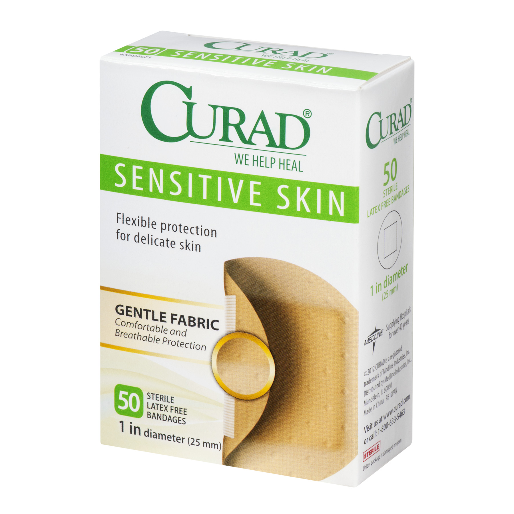 Curad Sensitive Skin Spots 50 Walmart Com Walmart Com