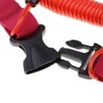 thumbnail image 3 of jinwen Scuba Diving Dive Coil Lanyard Camera Light Anti-lost Rope Line with Buckle Red, 3 of 8