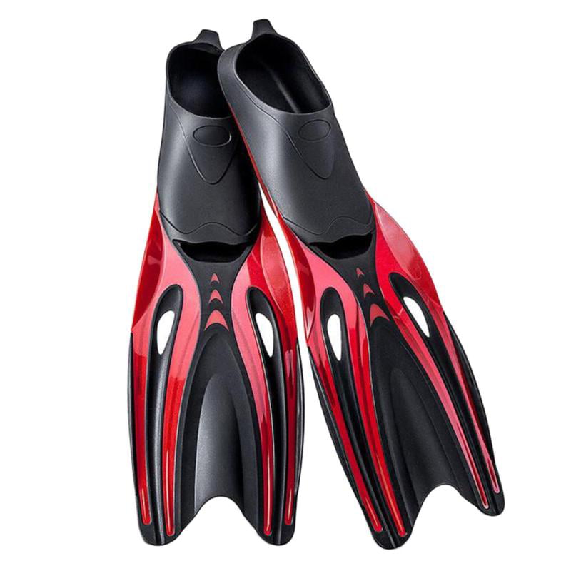 Adult Diving Fin Full Foot Flippers Water Sports Beginner, Reducing ...