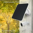 thumbnail image 2 of 2-Pack 5W Monocrystalline Solar Charger Panel – Portable Outdoor Power Solution for Camping & Hiking, Lightweight Small-Scale Generator with Micro USB to Type-C Adapter for On-the-Go Device Charging, 2 of 6