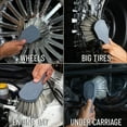 thumbnail image 2 of Chemical Guys ACCG09 Wheel Works Medium Duty Wheel & Body Brush, (Safe for Cars, Trucks, SUVs, RVs, Motorcycles, & More) Gray, 2 of 6