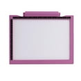 thumbnail image 1 of Tableta de escritura LED A4 con brillo ajustable y caja de seguimiento de luz multifunción para rosa, 1 of 8