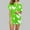 Green, variant on Vetsdori Valentines Pajama Sets for Women Nightwear 2 Pieces Sleepwear Short Sleeved Tops Shorts Soft , Gifts for Girlfriend Holiday Womens Pajamas Love Heart