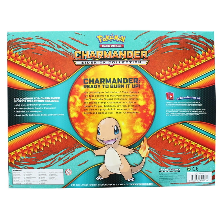 Pokemon TCG: Charmander Sidekick Collection Box with Foil Promo and Dangler  - Walmart.com