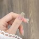 thumbnail image 5 of Uñas postizas acrílicas de cobertura completa, uñas postizas con abalorio de perlas, diseños gráficos de mariposas para mujeres y niñas, decoración artística de uñas DIY, 5 of 5