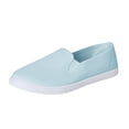 thumbnail image 6 of Womens Lightweight Canvas Slip On Sneakers Comfortable Non Slip Work Shoes Breathable Casual Dress Shoes, 6 of 8