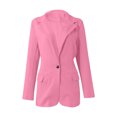 thumbnail image 5 of Ozmmyan Fashion Women Casual Pockets Long Sleeve Casual Solid Coat Cardigan Blouse, 5 of 8