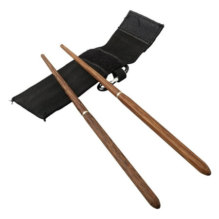 

BLUESON 1 Pair Wooden Folding Chopsticks Outdoor Camping Tableware Portable Chopstick Black