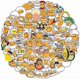 thumbnail image 1 of 120PCS Kawaii Stickers Waterproof Stickers Room Decals for Skateboard Guitar Laptop Bicycle, 1 of 4