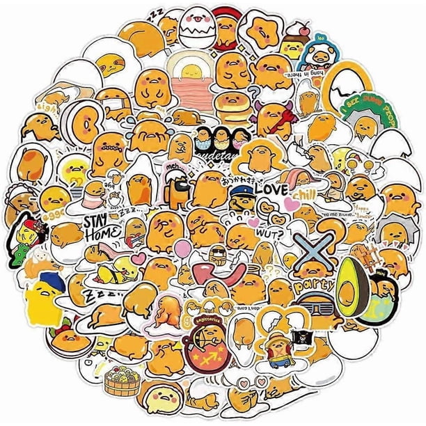 120PCS Kawaii Stickers Waterproof Stickers Room Decals for Skateboard Guitar Laptop Bicycle