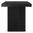thumbnail image 3 of Evelyn&Zoe Modern/Contemporary 22" Wide Black Grain Side Table, 3 of 5
