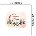 thumbnail image 4 of Day Care Wall Decals for Care Taker Daycare - Animals Riding in a Train Train DIY & Creativity Boy Girl Bedroom Wall Sticker - Size: 30 In x 21 In, 4 of 5
