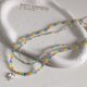 thumbnail image 5 of Collar elegante Collar elegante de corazón de cristal de doble capa, cadena de clavícula con colgante de corazón con cuentas coloridas y elegantes para mujer, 5 of 5