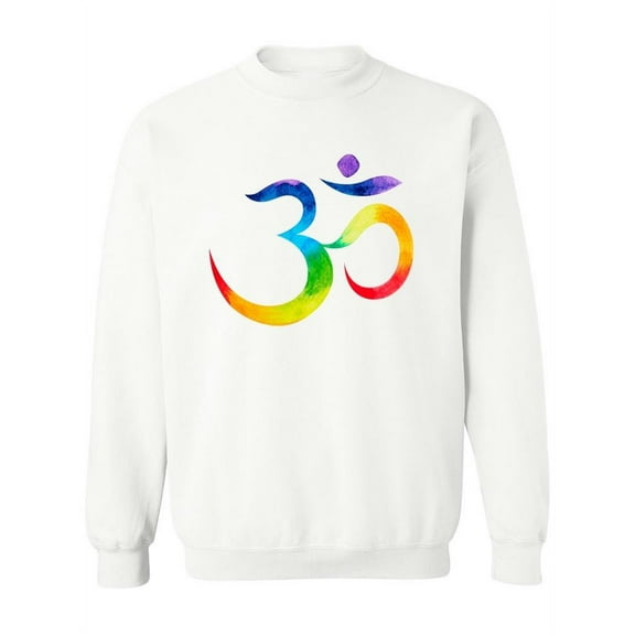 Chakra Om. Sweatshirt Women -Image by Shutterstock, Female 5X-Large