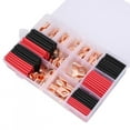 thumbnail image 3 of Kit de tubos termorretráctiles 3:1, conector de engarzado de Cable, Terminal de anillo de latón AWG VoborMX herramienta, 3 of 8