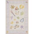thumbnail image 1 of Momeni Lil Mo Classic 2' X 3' Contemporary Hand Hooked Cotton Rug in Soft Pink, 1 of 3