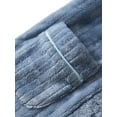 thumbnail image 3 of MGEOY Boys Girls Robe Soft Hooded Flannel Bathrobes for Kids, 3 of 6