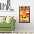 thumbnail image 4 of Cuadros Decorativos Pintura de diamante 5D DIY Retro Poster Full Round Drill Picture (NH789) Tmvgtek embutido en tela, 4 of 6