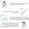thumbnail image 4 of Facial Skin Scraper, EMS Ion Ultrasonic Pore Cleaner (White), 4 of 5