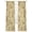 Yellow, variant on Light Blue Teal Sheer Curtains 84 Inch Length 2 Panels Set, Retro Botanical Abstract Art Voile Window Treatment Rod Pocket Curtains Sheers Drapes for Bedroom/Living Room/Kitchen 52"x84"x2