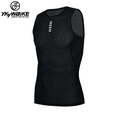 thumbnail image 2 of YKYWBIKE - Camiseta interior de ciclismo sin mangas de secado rápido para hombre, camiseta interior de compresión para ciclismo de montaña, 2 of 5