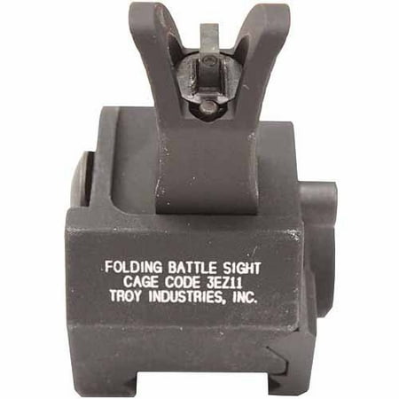 Troy Front Tritium M4 Gas Block Mounted Battle Sight, Black