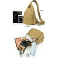 thumbnail image 6 of Mini Backpack for Women Purse Convertible Shoulder Bag Anti-theft Travel Bag Small Casual Daypack Sling Bag(Black), 6 of 6