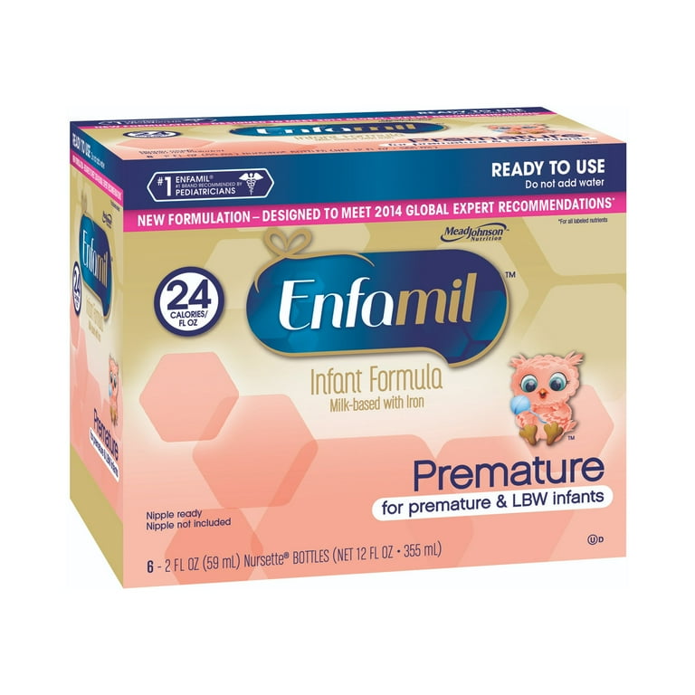 Enfamil Premium Nursette Premature Formula with Iron 96 Fl. Oz