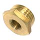 thumbnail image 4 of 1 pieza de adaptador de latón para tubería, conector de plomería para manguera 4 puntos x 1 punto, 4 of 6
