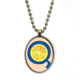thumbnail image 1 of Q lindo patron alfabeto naranja Collar Colgante de cadena vintage Colección de joyas colgantes Unbranded M, 1 of 3