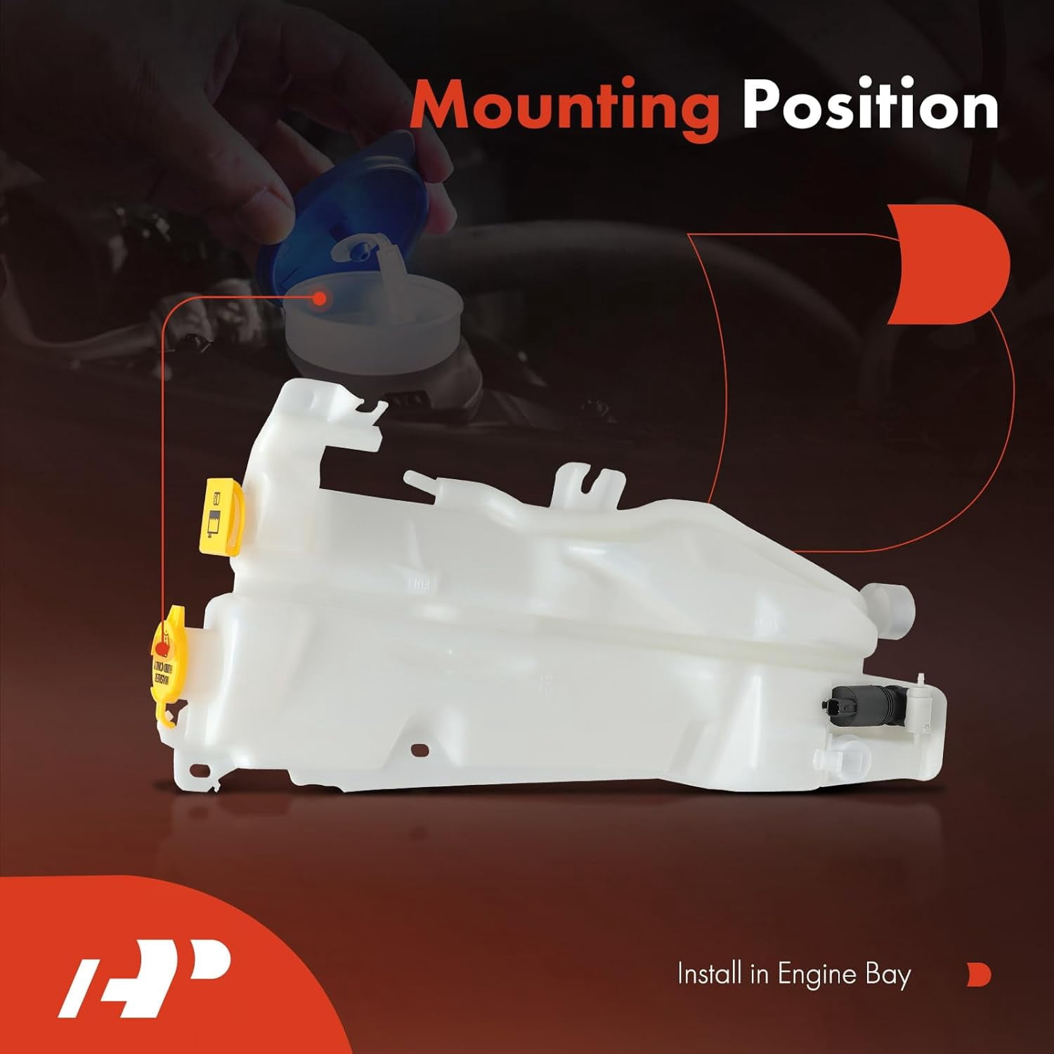 A-Premium Power Window Lift Motor Compatible with Toyota & Chevrolet & Lexus & Mitsubishi & Suzuki & Geo Models - Camry Corolla Tacoma Sienna 4Runner ES LS Land Cruiser LX Replace# 8340260G01
