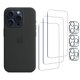 thumbnail image 5 of Funda de silicona para iPhone 15 Pro con Magsafe de 6.1" (negra), 3 protectores de pantalla y 3 protectores de lente., 5 of 5